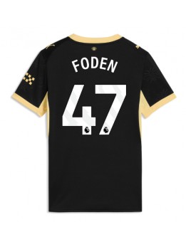 Ženski Nogometna dresi replika Manchester City Phil Foden #47 Gostujoči 2026-27 Kratek rokav